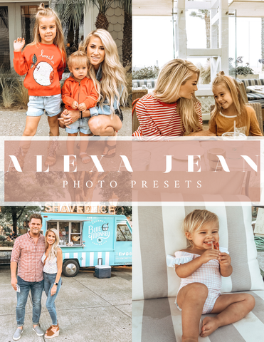 Alexa Jean Photo Presets the originals